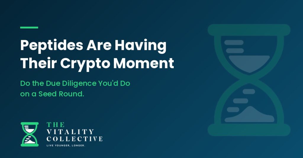 Peptides Are Having Their Crypto Moment - The Vitality Collective