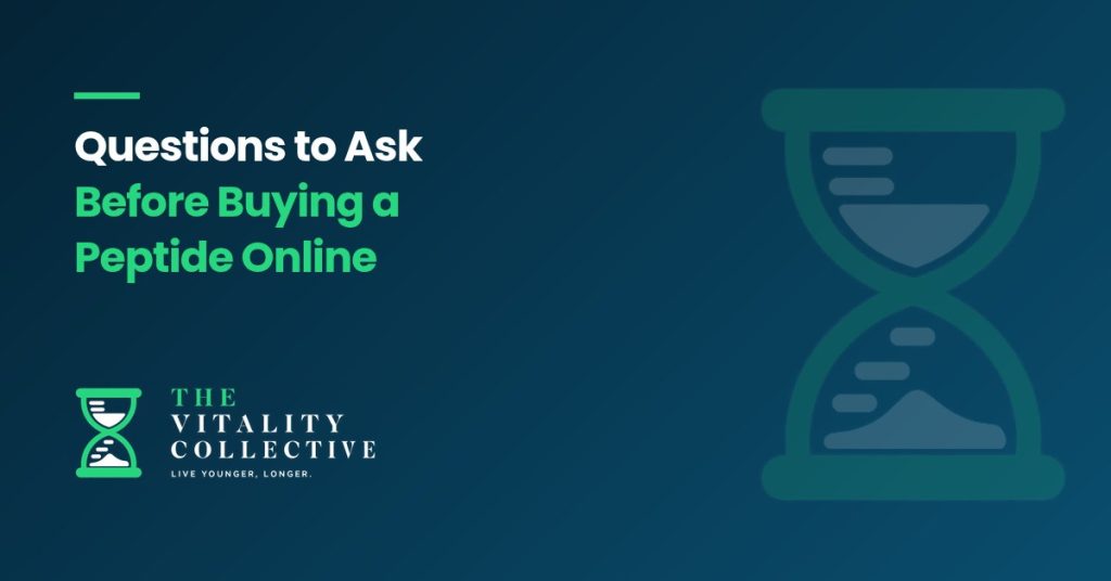 Questions to Ask Before Buying a Peptide Online - The Vitality Collective